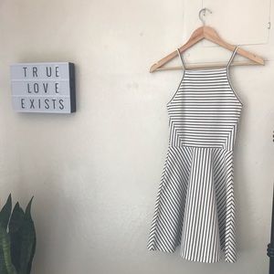 Simple Stripe Summer Dress